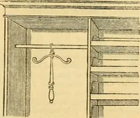 An illustration from An encyclopædia of cottage, farm, and villa architecture and furniture : containing numerous designs for dwellings from the cottage to the villa including farm houses, farmeries, and other agricultural buildings, several designs for country inns, public houses, and parochial schools, with the requisite fittings-up fixtures and furniture ; and appropriate offices, gardens and garden scenery ; each design accompanied by analytical and critical marks illustrative of the principles of archtiectural science and taste on whihc it is composed (1836)