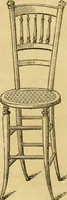 An illustration from An encyclopædia of cottage, farm, and villa architecture and furniture : containing numerous designs for dwellings from the cottage to the villa including farm houses, farmeries, and other agricultural buildings, several designs for country inns, public houses, and parochial schools, with the requisite fittings-up fixtures and furniture ; and appropriate offices, gardens and garden scenery ; each design accompanied by analytical and critical marks illustrative of the principles of archtiectural science and taste on whihc it is composed (1836)