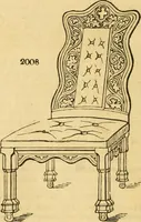 An illustration from An encyclopædia of cottage, farm, and villa architecture and furniture : containing numerous designs for dwellings from the cottage to the villa including farm houses, farmeries, and other agricultural buildings, several designs for country inns, public houses, and parochial schools, with the requisite fittings-up fixtures and furniture ; and appropriate offices, gardens and garden scenery ; each design accompanied by analytical and critical marks illustrative of the principles of archtiectural science and taste on whihc it is composed (1836)