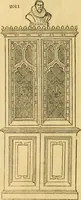 An illustration from An encyclopædia of cottage, farm, and villa architecture and furniture : containing numerous designs for dwellings from the cottage to the villa including farm houses, farmeries, and other agricultural buildings, several designs for country inns, public houses, and parochial schools, with the requisite fittings-up fixtures and furniture ; and appropriate offices, gardens and garden scenery ; each design accompanied by analytical and critical marks illustrative of the principles of archtiectural science and taste on whihc it is composed (1836)