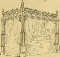 An illustration from An encyclopædia of cottage, farm, and villa architecture and furniture : containing numerous designs for dwellings from the cottage to the villa including farm houses, farmeries, and other agricultural buildings, several designs for country inns, public houses, and parochial schools, with the requisite fittings-up fixtures and furniture ; and appropriate offices, gardens and garden scenery ; each design accompanied by analytical and critical marks illustrative of the principles of archtiectural science and taste on whihc it is composed (1836)