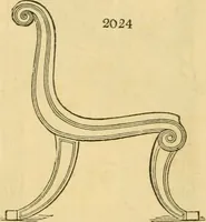 An illustration from An encyclopædia of cottage, farm, and villa architecture and furniture : containing numerous designs for dwellings from the cottage to the villa including farm houses, farmeries, and other agricultural buildings, several designs for country inns, public houses, and parochial schools, with the requisite fittings-up fixtures and furniture ; and appropriate offices, gardens and garden scenery ; each design accompanied by analytical and critical marks illustrative of the principles of archtiectural science and taste on whihc it is composed (1836)