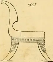 An illustration from An encyclopædia of cottage, farm, and villa architecture and furniture : containing numerous designs for dwellings from the cottage to the villa including farm houses, farmeries, and other agricultural buildings, several designs for country inns, public houses, and parochial schools, with the requisite fittings-up fixtures and furniture ; and appropriate offices, gardens and garden scenery ; each design accompanied by analytical and critical marks illustrative of the principles of archtiectural science and taste on whihc it is composed (1836)