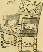 An illustration from An encyclopædia of cottage, farm, and villa architecture and furniture : containing numerous designs for dwellings from the cottage to the villa including farm houses, farmeries, and other agricultural buildings, several designs for country inns, public houses, and parochial schools, with the requisite fittings-up fixtures and furniture ; and appropriate offices, gardens and garden scenery ; each design accompanied by analytical and critical marks illustrative of the principles of archtiectural science and taste on whihc it is composed (1836)