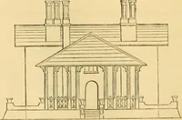 Picture 142 of 1377 from An encyclopædia of cottage, farm, and villa architecture and furniture : containing numerous designs for dwellings from the cottage to the villa including farm houses, farmeries, and other agricultural buildings, several designs for country inns, public houses, and parochial schools, with the requisite fittings-up fixtures and furniture ; and appropriate offices, gardens and garden scenery ; each design accompanied by analytical and critical marks illustrative of the principles of archtiectural science and taste on whihc it is composed (1836), leaf 137