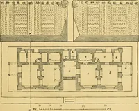 Picture 155 of 1377 from An encyclopædia of cottage, farm, and villa architecture and furniture : containing numerous designs for dwellings from the cottage to the villa including farm houses, farmeries, and other agricultural buildings, several designs for country inns, public houses, and parochial schools, with the requisite fittings-up fixtures and furniture ; and appropriate offices, gardens and garden scenery ; each design accompanied by analytical and critical marks illustrative of the principles of archtiectural science and taste on whihc it is composed (1836), leaf 156