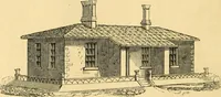 Picture 157 of 1377 from An encyclopædia of cottage, farm, and villa architecture and furniture : containing numerous designs for dwellings from the cottage to the villa including farm houses, farmeries, and other agricultural buildings, several designs for country inns, public houses, and parochial schools, with the requisite fittings-up fixtures and furniture ; and appropriate offices, gardens and garden scenery ; each design accompanied by analytical and critical marks illustrative of the principles of archtiectural science and taste on whihc it is composed (1836), leaf 157