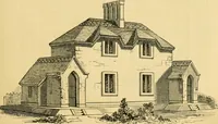 Picture 170 of 1377 from An encyclopædia of cottage, farm, and villa architecture and furniture : containing numerous designs for dwellings from the cottage to the villa including farm houses, farmeries, and other agricultural buildings, several designs for country inns, public houses, and parochial schools, with the requisite fittings-up fixtures and furniture ; and appropriate offices, gardens and garden scenery ; each design accompanied by analytical and critical marks illustrative of the principles of archtiectural science and taste on whihc it is composed (1836), leaf 162