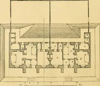 Picture 173 of 1377 from An encyclopædia of cottage, farm, and villa architecture and furniture : containing numerous designs for dwellings from the cottage to the villa including farm houses, farmeries, and other agricultural buildings, several designs for country inns, public houses, and parochial schools, with the requisite fittings-up fixtures and furniture ; and appropriate offices, gardens and garden scenery ; each design accompanied by analytical and critical marks illustrative of the principles of archtiectural science and taste on whihc it is composed (1836), leaf 163