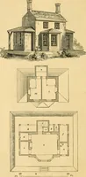 Picture 221 of 1377 from An encyclopædia of cottage, farm, and villa architecture and furniture : containing numerous designs for dwellings from the cottage to the villa including farm houses, farmeries, and other agricultural buildings, several designs for country inns, public houses, and parochial schools, with the requisite fittings-up fixtures and furniture ; and appropriate offices, gardens and garden scenery ; each design accompanied by analytical and critical marks illustrative of the principles of archtiectural science and taste on whihc it is composed (1836), leaf 197