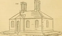 Picture 228 of 1377 from An encyclopædia of cottage, farm, and villa architecture and furniture : containing numerous designs for dwellings from the cottage to the villa including farm houses, farmeries, and other agricultural buildings, several designs for country inns, public houses, and parochial schools, with the requisite fittings-up fixtures and furniture ; and appropriate offices, gardens and garden scenery ; each design accompanied by analytical and critical marks illustrative of the principles of archtiectural science and taste on whihc it is composed (1836), leaf 203