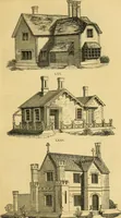 Picture 287 of 1377 from An encyclopædia of cottage, farm, and villa architecture and furniture : containing numerous designs for dwellings from the cottage to the villa including farm houses, farmeries, and other agricultural buildings, several designs for country inns, public houses, and parochial schools, with the requisite fittings-up fixtures and furniture ; and appropriate offices, gardens and garden scenery ; each design accompanied by analytical and critical marks illustrative of the principles of archtiectural science and taste on whihc it is composed (1836), leaf 238