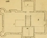 Picture 289 of 1377 from An encyclopædia of cottage, farm, and villa architecture and furniture : containing numerous designs for dwellings from the cottage to the villa including farm houses, farmeries, and other agricultural buildings, several designs for country inns, public houses, and parochial schools, with the requisite fittings-up fixtures and furniture ; and appropriate offices, gardens and garden scenery ; each design accompanied by analytical and critical marks illustrative of the principles of archtiectural science and taste on whihc it is composed (1836), leaf 240