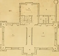 Picture 292 of 1377 from An encyclopædia of cottage, farm, and villa architecture and furniture : containing numerous designs for dwellings from the cottage to the villa including farm houses, farmeries, and other agricultural buildings, several designs for country inns, public houses, and parochial schools, with the requisite fittings-up fixtures and furniture ; and appropriate offices, gardens and garden scenery ; each design accompanied by analytical and critical marks illustrative of the principles of archtiectural science and taste on whihc it is composed (1836), leaf 245