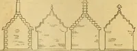 Picture 293 of 1377 from An encyclopædia of cottage, farm, and villa architecture and furniture : containing numerous designs for dwellings from the cottage to the villa including farm houses, farmeries, and other agricultural buildings, several designs for country inns, public houses, and parochial schools, with the requisite fittings-up fixtures and furniture ; and appropriate offices, gardens and garden scenery ; each design accompanied by analytical and critical marks illustrative of the principles of archtiectural science and taste on whihc it is composed (1836), leaf 246