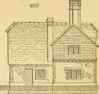 Picture 313 of 1377 from An encyclopædia of cottage, farm, and villa architecture and furniture : containing numerous designs for dwellings from the cottage to the villa including farm houses, farmeries, and other agricultural buildings, several designs for country inns, public houses, and parochial schools, with the requisite fittings-up fixtures and furniture ; and appropriate offices, gardens and garden scenery ; each design accompanied by analytical and critical marks illustrative of the principles of archtiectural science and taste on whihc it is composed (1836), leaf 253