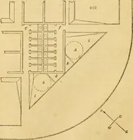 Picture 329 of 1377 from An encyclopædia of cottage, farm, and villa architecture and furniture : containing numerous designs for dwellings from the cottage to the villa including farm houses, farmeries, and other agricultural buildings, several designs for country inns, public houses, and parochial schools, with the requisite fittings-up fixtures and furniture ; and appropriate offices, gardens and garden scenery ; each design accompanied by analytical and critical marks illustrative of the principles of archtiectural science and taste on whihc it is composed (1836), leaf 271