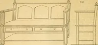 Picture 409 of 1377 from An encyclopædia of cottage, farm, and villa architecture and furniture : containing numerous designs for dwellings from the cottage to the villa including farm houses, farmeries, and other agricultural buildings, several designs for country inns, public houses, and parochial schools, with the requisite fittings-up fixtures and furniture ; and appropriate offices, gardens and garden scenery ; each design accompanied by analytical and critical marks illustrative of the principles of archtiectural science and taste on whihc it is composed (1836), leaf 341