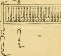 Picture 447 of 1377 from An encyclopædia of cottage, farm, and villa architecture and furniture : containing numerous designs for dwellings from the cottage to the villa including farm houses, farmeries, and other agricultural buildings, several designs for country inns, public houses, and parochial schools, with the requisite fittings-up fixtures and furniture ; and appropriate offices, gardens and garden scenery ; each design accompanied by analytical and critical marks illustrative of the principles of archtiectural science and taste on whihc it is composed (1836), leaf 358
