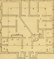 Picture 476 of 1377 from An encyclopædia of cottage, farm, and villa architecture and furniture : containing numerous designs for dwellings from the cottage to the villa including farm houses, farmeries, and other agricultural buildings, several designs for country inns, public houses, and parochial schools, with the requisite fittings-up fixtures and furniture ; and appropriate offices, gardens and garden scenery ; each design accompanied by analytical and critical marks illustrative of the principles of archtiectural science and taste on whihc it is composed (1836), leaf 390