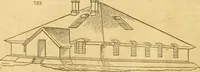 Picture 480 of 1377 from An encyclopædia of cottage, farm, and villa architecture and furniture : containing numerous designs for dwellings from the cottage to the villa including farm houses, farmeries, and other agricultural buildings, several designs for country inns, public houses, and parochial schools, with the requisite fittings-up fixtures and furniture ; and appropriate offices, gardens and garden scenery ; each design accompanied by analytical and critical marks illustrative of the principles of archtiectural science and taste on whihc it is composed (1836), leaf 391