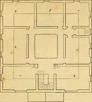 Picture 481 of 1377 from An encyclopædia of cottage, farm, and villa architecture and furniture : containing numerous designs for dwellings from the cottage to the villa including farm houses, farmeries, and other agricultural buildings, several designs for country inns, public houses, and parochial schools, with the requisite fittings-up fixtures and furniture ; and appropriate offices, gardens and garden scenery ; each design accompanied by analytical and critical marks illustrative of the principles of archtiectural science and taste on whihc it is composed (1836), leaf 392