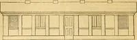 Picture 496 of 1377 from An encyclopædia of cottage, farm, and villa architecture and furniture : containing numerous designs for dwellings from the cottage to the villa including farm houses, farmeries, and other agricultural buildings, several designs for country inns, public houses, and parochial schools, with the requisite fittings-up fixtures and furniture ; and appropriate offices, gardens and garden scenery ; each design accompanied by analytical and critical marks illustrative of the principles of archtiectural science and taste on whihc it is composed (1836), leaf 403