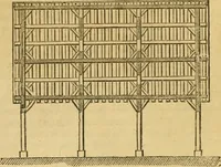 Picture 523 of 1377 from An encyclopædia of cottage, farm, and villa architecture and furniture : containing numerous designs for dwellings from the cottage to the villa including farm houses, farmeries, and other agricultural buildings, several designs for country inns, public houses, and parochial schools, with the requisite fittings-up fixtures and furniture ; and appropriate offices, gardens and garden scenery ; each design accompanied by analytical and critical marks illustrative of the principles of archtiectural science and taste on whihc it is composed (1836), leaf 422