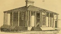Picture 12 of 1377 from An encyclopædia of cottage, farm, and villa architecture and furniture : containing numerous designs for dwellings from the cottage to the villa including farm houses, farmeries, and other agricultural buildings, several designs for country inns, public houses, and parochial schools, with the requisite fittings-up fixtures and furniture ; and appropriate offices, gardens and garden scenery ; each design accompanied by analytical and critical marks illustrative of the principles of archtiectural science and taste on whihc it is composed (1836), leaf 44