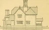 Picture 539 of 1377 from An encyclopædia of cottage, farm, and villa architecture and furniture : containing numerous designs for dwellings from the cottage to the villa including farm houses, farmeries, and other agricultural buildings, several designs for country inns, public houses, and parochial schools, with the requisite fittings-up fixtures and furniture ; and appropriate offices, gardens and garden scenery ; each design accompanied by analytical and critical marks illustrative of the principles of archtiectural science and taste on whihc it is composed (1836), leaf 443