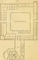 Picture 557 of 1377 from An encyclopædia of cottage, farm, and villa architecture and furniture : containing numerous designs for dwellings from the cottage to the villa including farm houses, farmeries, and other agricultural buildings, several designs for country inns, public houses, and parochial schools, with the requisite fittings-up fixtures and furniture ; and appropriate offices, gardens and garden scenery ; each design accompanied by analytical and critical marks illustrative of the principles of archtiectural science and taste on whihc it is composed (1836), leaf 465