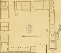 Picture 565 of 1377 from An encyclopædia of cottage, farm, and villa architecture and furniture : containing numerous designs for dwellings from the cottage to the villa including farm houses, farmeries, and other agricultural buildings, several designs for country inns, public houses, and parochial schools, with the requisite fittings-up fixtures and furniture ; and appropriate offices, gardens and garden scenery ; each design accompanied by analytical and critical marks illustrative of the principles of archtiectural science and taste on whihc it is composed (1836), leaf 472