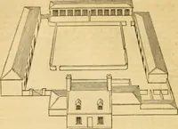Picture 573 of 1377 from An encyclopædia of cottage, farm, and villa architecture and furniture : containing numerous designs for dwellings from the cottage to the villa including farm houses, farmeries, and other agricultural buildings, several designs for country inns, public houses, and parochial schools, with the requisite fittings-up fixtures and furniture ; and appropriate offices, gardens and garden scenery ; each design accompanied by analytical and critical marks illustrative of the principles of archtiectural science and taste on whihc it is composed (1836), leaf 479