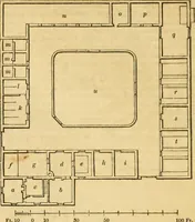Picture 575 of 1377 from An encyclopædia of cottage, farm, and villa architecture and furniture : containing numerous designs for dwellings from the cottage to the villa including farm houses, farmeries, and other agricultural buildings, several designs for country inns, public houses, and parochial schools, with the requisite fittings-up fixtures and furniture ; and appropriate offices, gardens and garden scenery ; each design accompanied by analytical and critical marks illustrative of the principles of archtiectural science and taste on whihc it is composed (1836), leaf 481