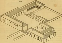 Picture 577 of 1377 from An encyclopædia of cottage, farm, and villa architecture and furniture : containing numerous designs for dwellings from the cottage to the villa including farm houses, farmeries, and other agricultural buildings, several designs for country inns, public houses, and parochial schools, with the requisite fittings-up fixtures and furniture ; and appropriate offices, gardens and garden scenery ; each design accompanied by analytical and critical marks illustrative of the principles of archtiectural science and taste on whihc it is composed (1836), leaf 482