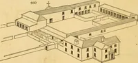 Picture 579 of 1377 from An encyclopædia of cottage, farm, and villa architecture and furniture : containing numerous designs for dwellings from the cottage to the villa including farm houses, farmeries, and other agricultural buildings, several designs for country inns, public houses, and parochial schools, with the requisite fittings-up fixtures and furniture ; and appropriate offices, gardens and garden scenery ; each design accompanied by analytical and critical marks illustrative of the principles of archtiectural science and taste on whihc it is composed (1836), leaf 483