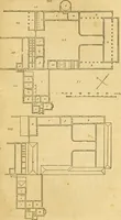 Picture 580 of 1377 from An encyclopædia of cottage, farm, and villa architecture and furniture : containing numerous designs for dwellings from the cottage to the villa including farm houses, farmeries, and other agricultural buildings, several designs for country inns, public houses, and parochial schools, with the requisite fittings-up fixtures and furniture ; and appropriate offices, gardens and garden scenery ; each design accompanied by analytical and critical marks illustrative of the principles of archtiectural science and taste on whihc it is composed (1836), leaf 484