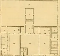 Picture 596 of 1377 from An encyclopædia of cottage, farm, and villa architecture and furniture : containing numerous designs for dwellings from the cottage to the villa including farm houses, farmeries, and other agricultural buildings, several designs for country inns, public houses, and parochial schools, with the requisite fittings-up fixtures and furniture ; and appropriate offices, gardens and garden scenery ; each design accompanied by analytical and critical marks illustrative of the principles of archtiectural science and taste on whihc it is composed (1836), leaf 499