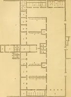 Picture 598 of 1377 from An encyclopædia of cottage, farm, and villa architecture and furniture : containing numerous designs for dwellings from the cottage to the villa including farm houses, farmeries, and other agricultural buildings, several designs for country inns, public houses, and parochial schools, with the requisite fittings-up fixtures and furniture ; and appropriate offices, gardens and garden scenery ; each design accompanied by analytical and critical marks illustrative of the principles of archtiectural science and taste on whihc it is composed (1836), leaf 501