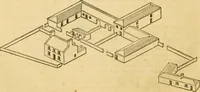 An illustration from An encyclopædia of cottage, farm, and villa architecture and furniture : containing numerous designs for dwellings from the cottage to the villa including farm houses, farmeries, and other agricultural buildings, several designs for country inns, public houses, and parochial schools, with the requisite fittings-up fixtures and furniture ; and appropriate offices, gardens and garden scenery ; each design accompanied by analytical and critical marks illustrative of the principles of archtiectural science and taste on whihc it is composed (1836)