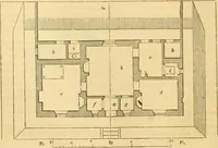 Picture 26 of 1377 from An encyclopædia of cottage, farm, and villa architecture and furniture : containing numerous designs for dwellings from the cottage to the villa including farm houses, farmeries, and other agricultural buildings, several designs for country inns, public houses, and parochial schools, with the requisite fittings-up fixtures and furniture ; and appropriate offices, gardens and garden scenery ; each design accompanied by analytical and critical marks illustrative of the principles of archtiectural science and taste on whihc it is composed (1836), leaf 53