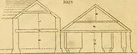 An illustration from An encyclopædia of cottage, farm, and villa architecture and furniture : containing numerous designs for dwellings from the cottage to the villa including farm houses, farmeries, and other agricultural buildings, several designs for country inns, public houses, and parochial schools, with the requisite fittings-up fixtures and furniture ; and appropriate offices, gardens and garden scenery ; each design accompanied by analytical and critical marks illustrative of the principles of archtiectural science and taste on whihc it is composed (1836)
