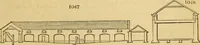 An illustration from An encyclopædia of cottage, farm, and villa architecture and furniture : containing numerous designs for dwellings from the cottage to the villa including farm houses, farmeries, and other agricultural buildings, several designs for country inns, public houses, and parochial schools, with the requisite fittings-up fixtures and furniture ; and appropriate offices, gardens and garden scenery ; each design accompanied by analytical and critical marks illustrative of the principles of archtiectural science and taste on whihc it is composed (1836)