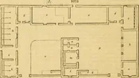An illustration from An encyclopædia of cottage, farm, and villa architecture and furniture : containing numerous designs for dwellings from the cottage to the villa including farm houses, farmeries, and other agricultural buildings, several designs for country inns, public houses, and parochial schools, with the requisite fittings-up fixtures and furniture ; and appropriate offices, gardens and garden scenery ; each design accompanied by analytical and critical marks illustrative of the principles of archtiectural science and taste on whihc it is composed (1836)