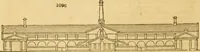An illustration from An encyclopædia of cottage, farm, and villa architecture and furniture : containing numerous designs for dwellings from the cottage to the villa including farm houses, farmeries, and other agricultural buildings, several designs for country inns, public houses, and parochial schools, with the requisite fittings-up fixtures and furniture ; and appropriate offices, gardens and garden scenery ; each design accompanied by analytical and critical marks illustrative of the principles of archtiectural science and taste on whihc it is composed (1836)