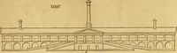 An illustration from An encyclopædia of cottage, farm, and villa architecture and furniture : containing numerous designs for dwellings from the cottage to the villa including farm houses, farmeries, and other agricultural buildings, several designs for country inns, public houses, and parochial schools, with the requisite fittings-up fixtures and furniture ; and appropriate offices, gardens and garden scenery ; each design accompanied by analytical and critical marks illustrative of the principles of archtiectural science and taste on whihc it is composed (1836)