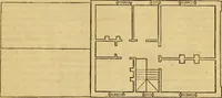 An illustration from An encyclopædia of cottage, farm, and villa architecture and furniture : containing numerous designs for dwellings from the cottage to the villa including farm houses, farmeries, and other agricultural buildings, several designs for country inns, public houses, and parochial schools, with the requisite fittings-up fixtures and furniture ; and appropriate offices, gardens and garden scenery ; each design accompanied by analytical and critical marks illustrative of the principles of archtiectural science and taste on whihc it is composed (1836)