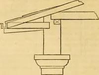 An illustration from An encyclopædia of cottage, farm, and villa architecture and furniture : containing numerous designs for dwellings from the cottage to the villa including farm houses, farmeries, and other agricultural buildings, several designs for country inns, public houses, and parochial schools, with the requisite fittings-up fixtures and furniture ; and appropriate offices, gardens and garden scenery ; each design accompanied by analytical and critical marks illustrative of the principles of archtiectural science and taste on whihc it is composed (1836)