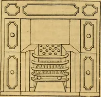 An illustration from An encyclopædia of cottage, farm, and villa architecture and furniture : containing numerous designs for dwellings from the cottage to the villa including farm houses, farmeries, and other agricultural buildings, several designs for country inns, public houses, and parochial schools, with the requisite fittings-up fixtures and furniture ; and appropriate offices, gardens and garden scenery ; each design accompanied by analytical and critical marks illustrative of the principles of archtiectural science and taste on whihc it is composed (1836)