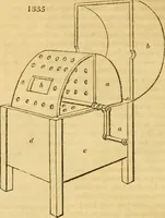 An illustration from An encyclopædia of cottage, farm, and villa architecture and furniture : containing numerous designs for dwellings from the cottage to the villa including farm houses, farmeries, and other agricultural buildings, several designs for country inns, public houses, and parochial schools, with the requisite fittings-up fixtures and furniture ; and appropriate offices, gardens and garden scenery ; each design accompanied by analytical and critical marks illustrative of the principles of archtiectural science and taste on whihc it is composed (1836)